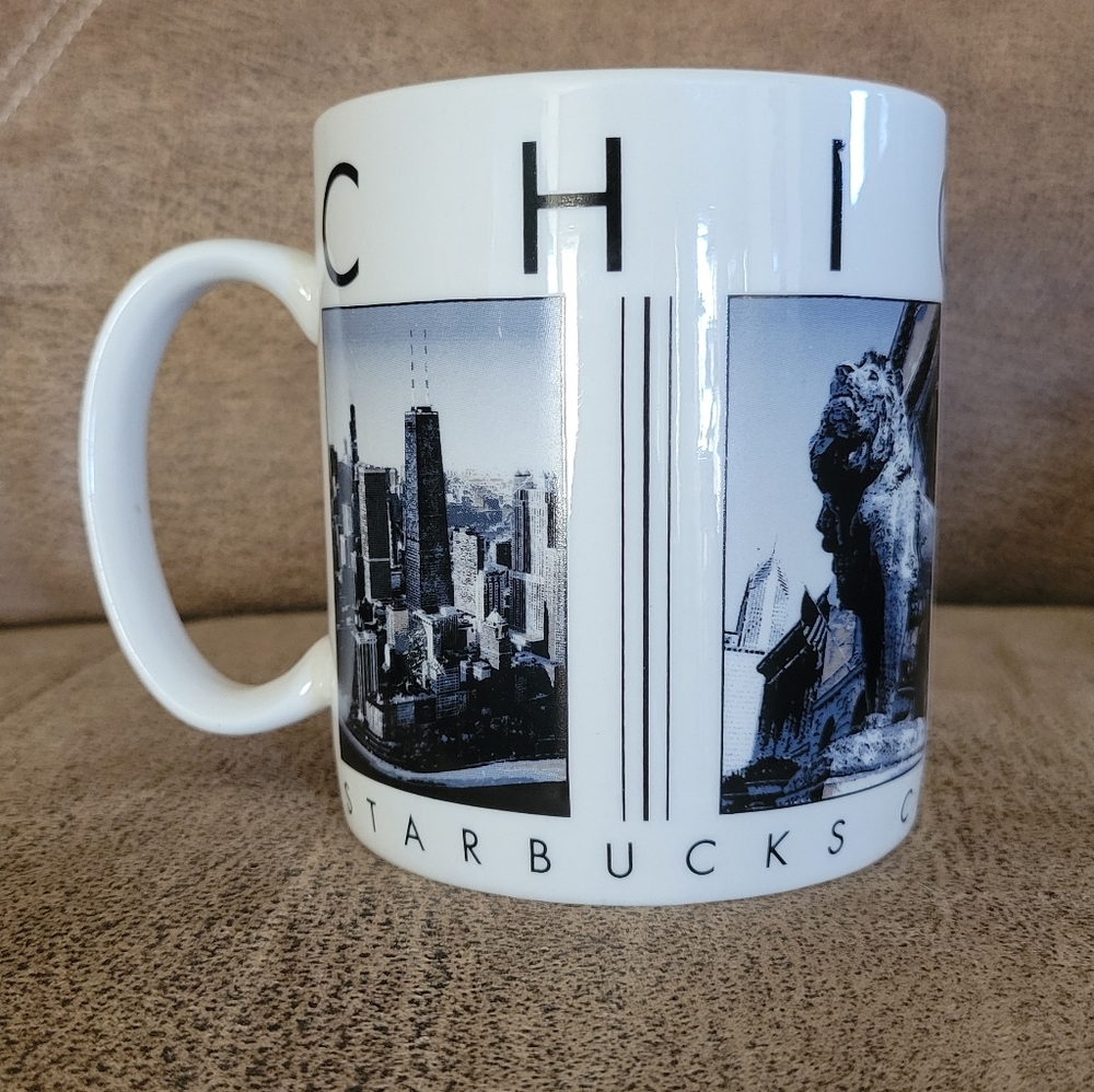 Chicago 2003 Starbucks Barista City Scenes Series Coffee Mug